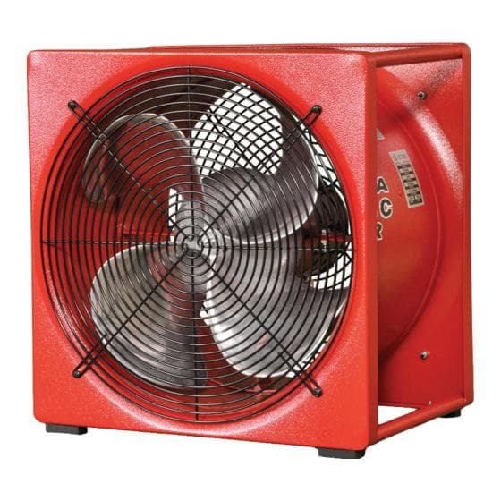 Super Vac Standard Electric Smoke Ejector Fan