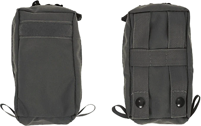Tactical Medical Backpack Small Outside Side Pocket with Flap Closure