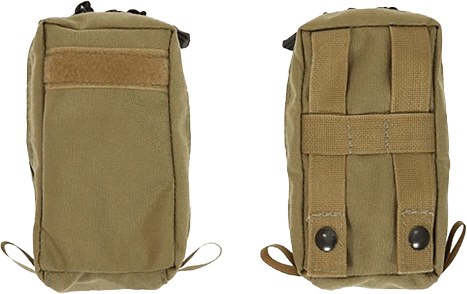 Tactical Medical Backpack Small Outside Side Pocket with Flap Closure - Image 2