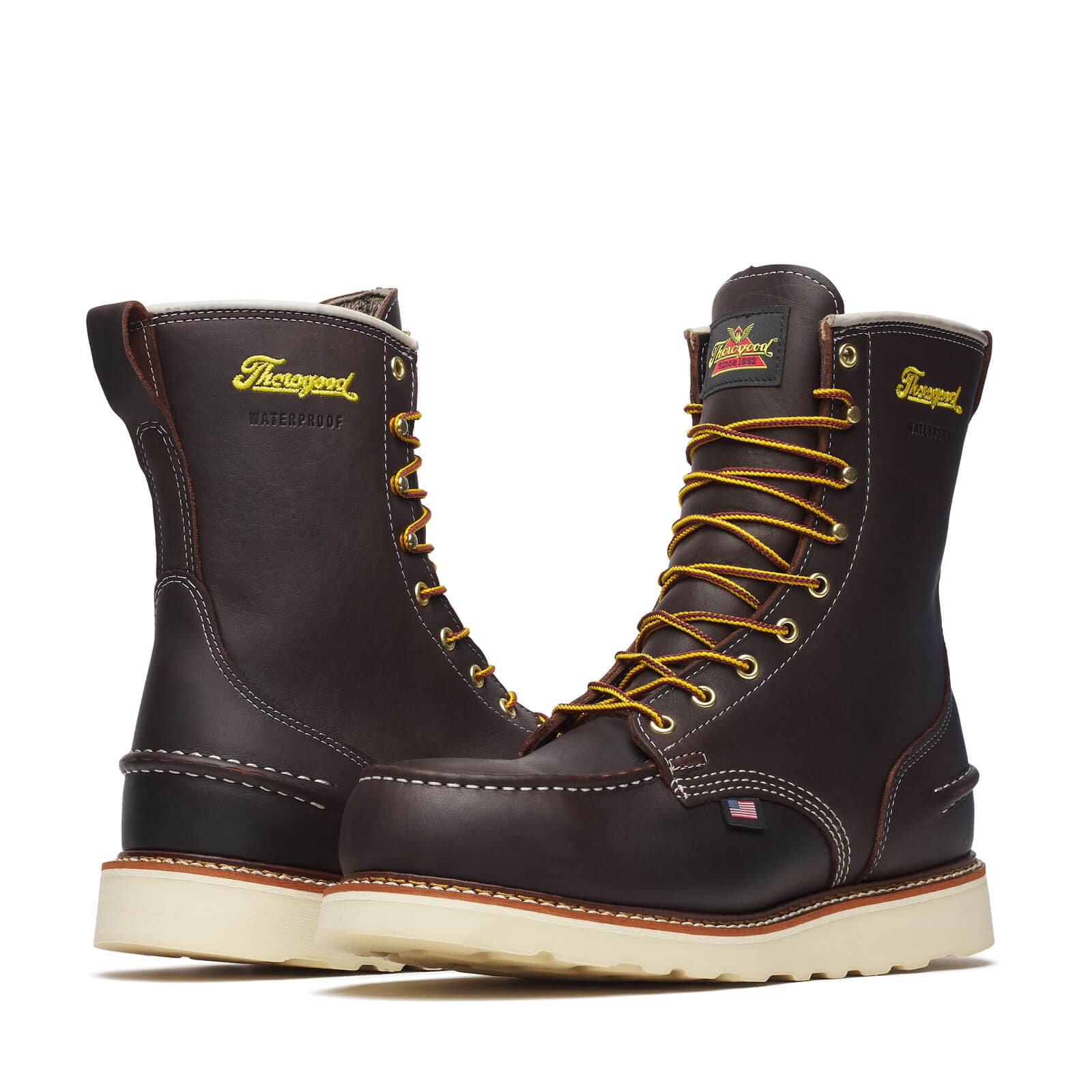 Thorogood 1957 Series Waterproof 8″ Briar Pitstop Safety Toe - Men's - Image 3