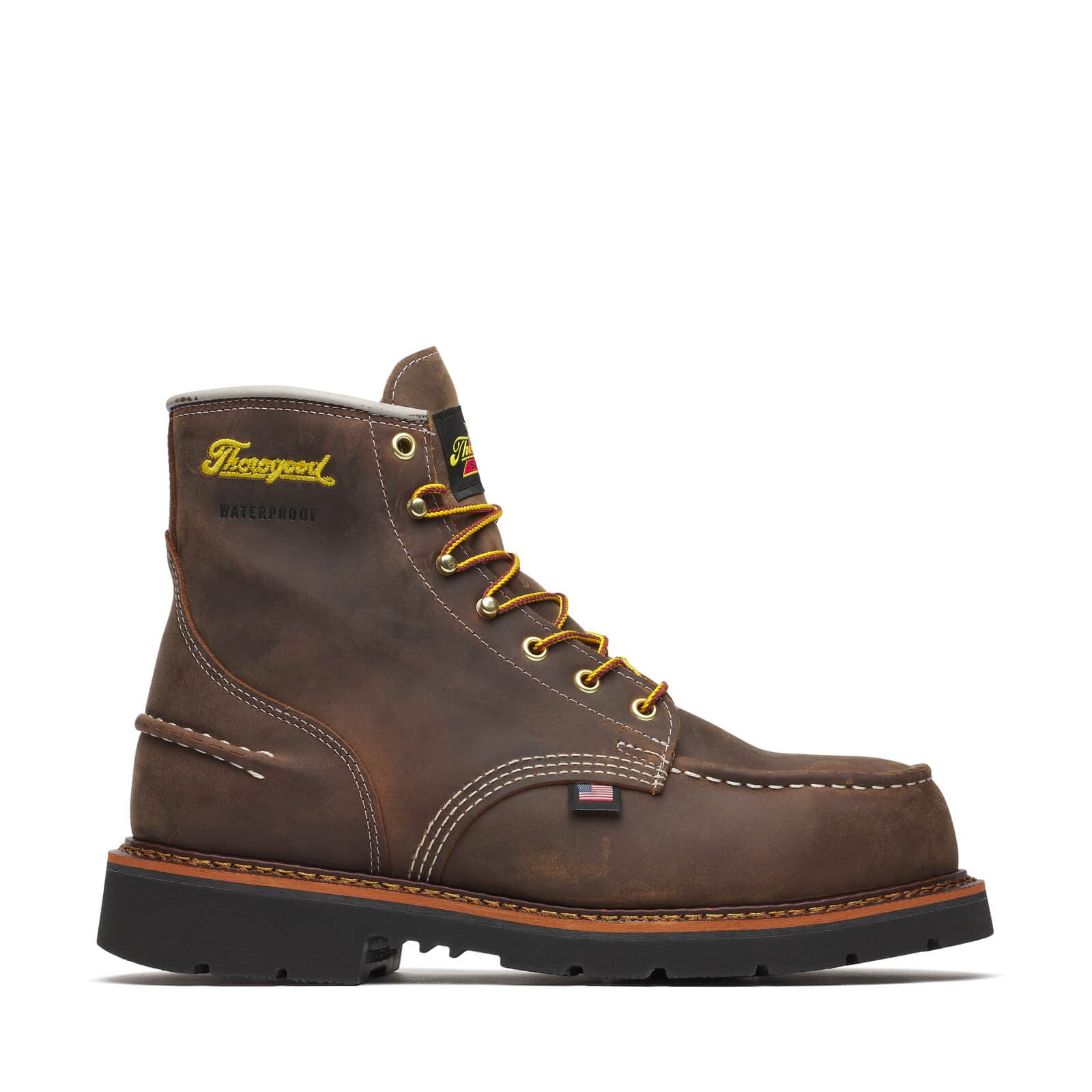 Thorogood 1957 Series Waterproof Safety Toe 6″ Crazy Horse Moc Toe - Men's - Image 2