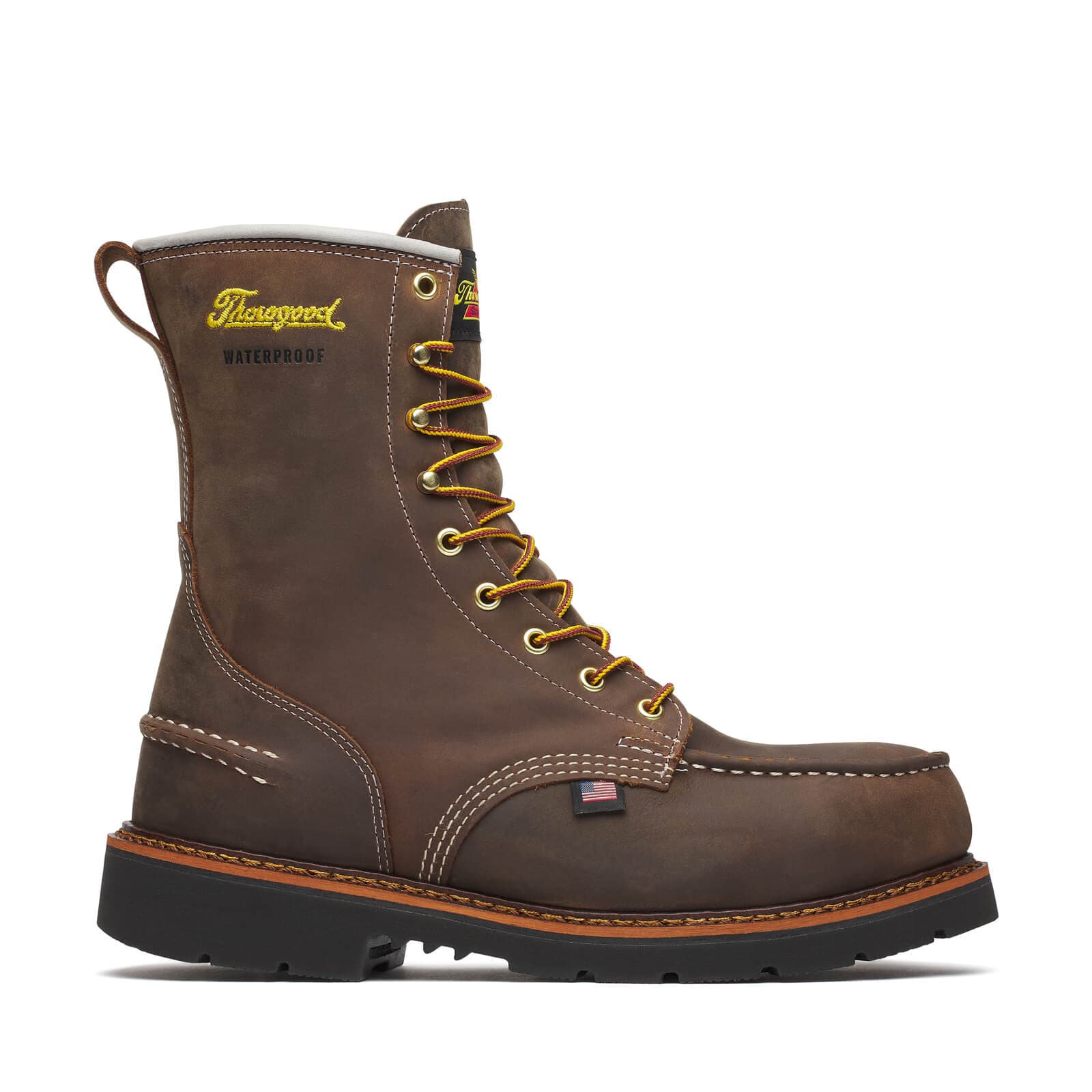 Thorogood 1957 Series Waterproof Safety Toe 8″ Crazy Horse Moc Toe - Men's - Image 2