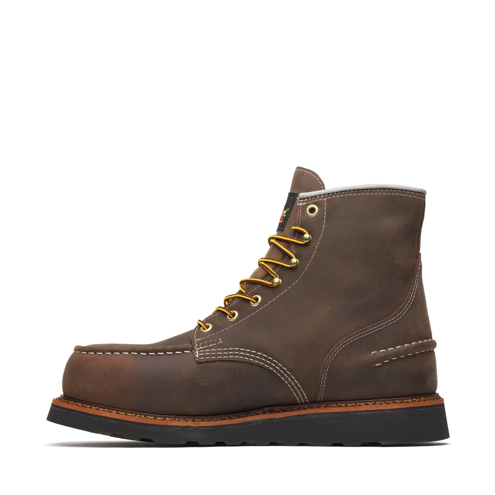 Thorogood 1957 Series WP 6″ Crazy Horse Steel Moc Toe - Men's - Image 4