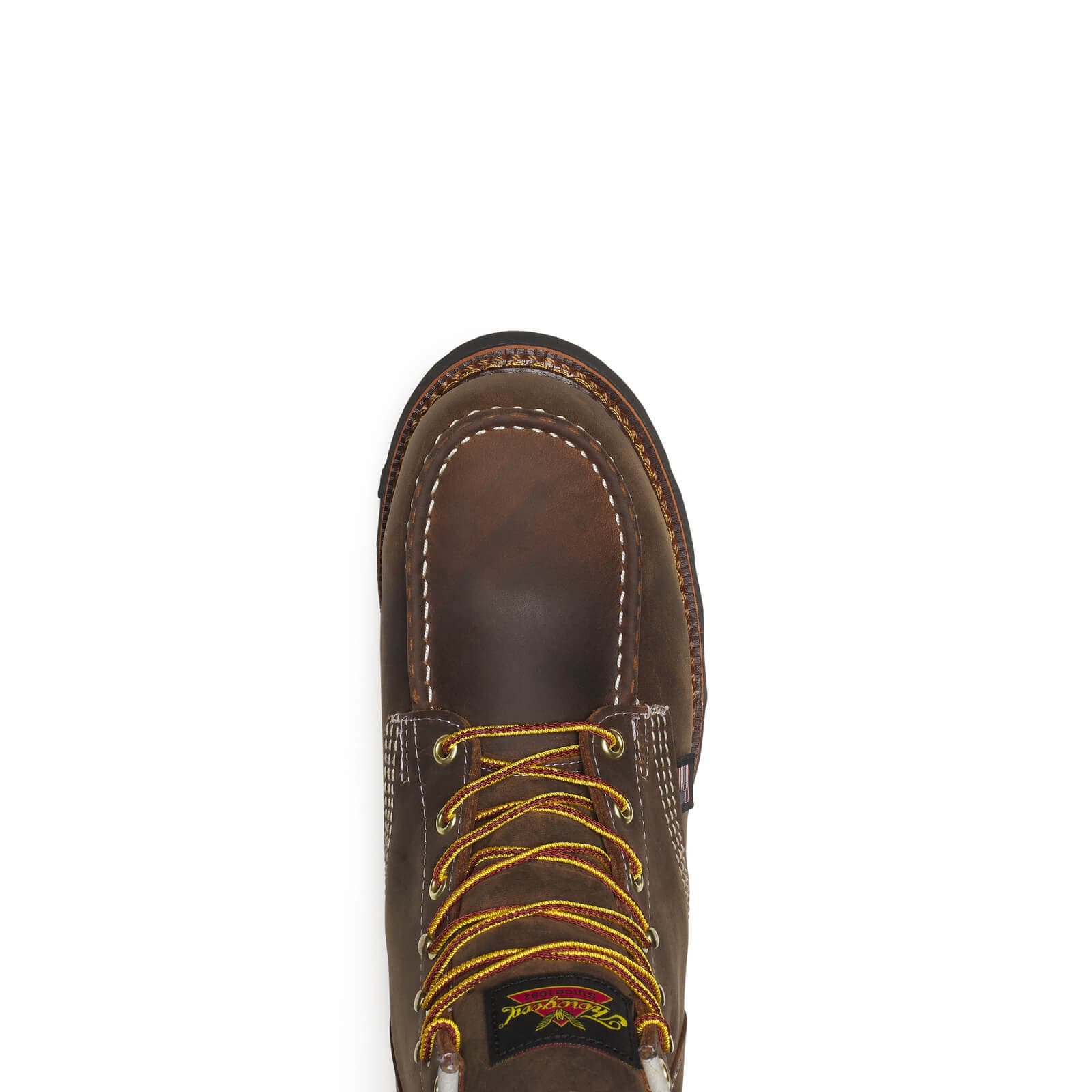Thorogood 1957 Series WP 6″ Crazy Horse Steel Moc Toe - Men's - Image 6