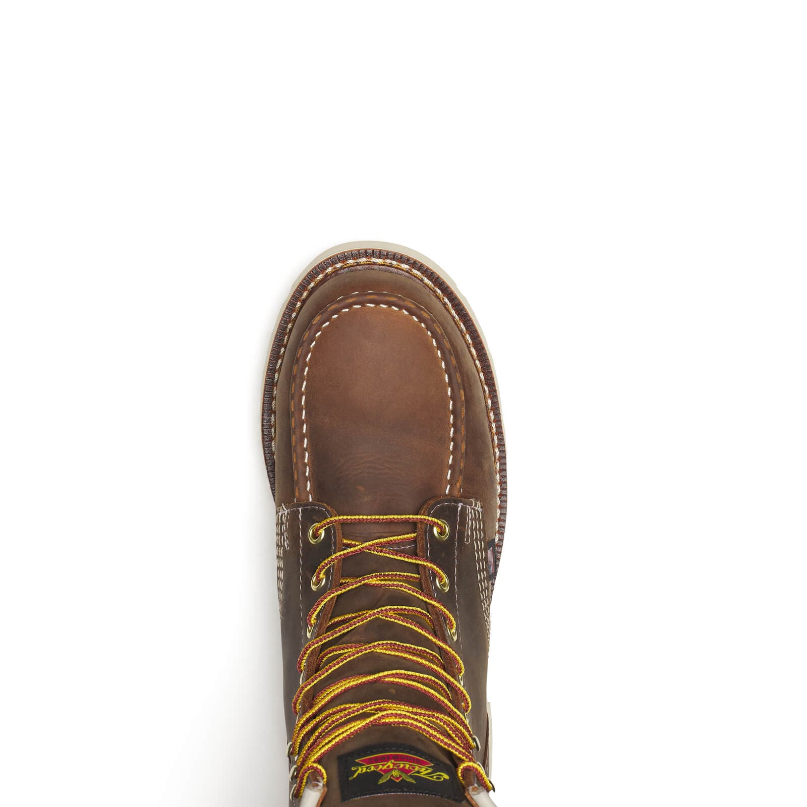 Thorogood 1957 Series WP 8″ Crazy Horse Steel Moc Toe 90 - Men's - Image 6