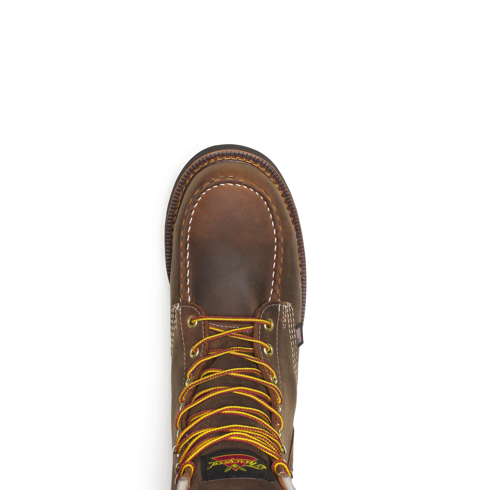 Thorogood 1957 Series WP 8″ Crazy Horse Steel Moc Toe - Men's - Image 6