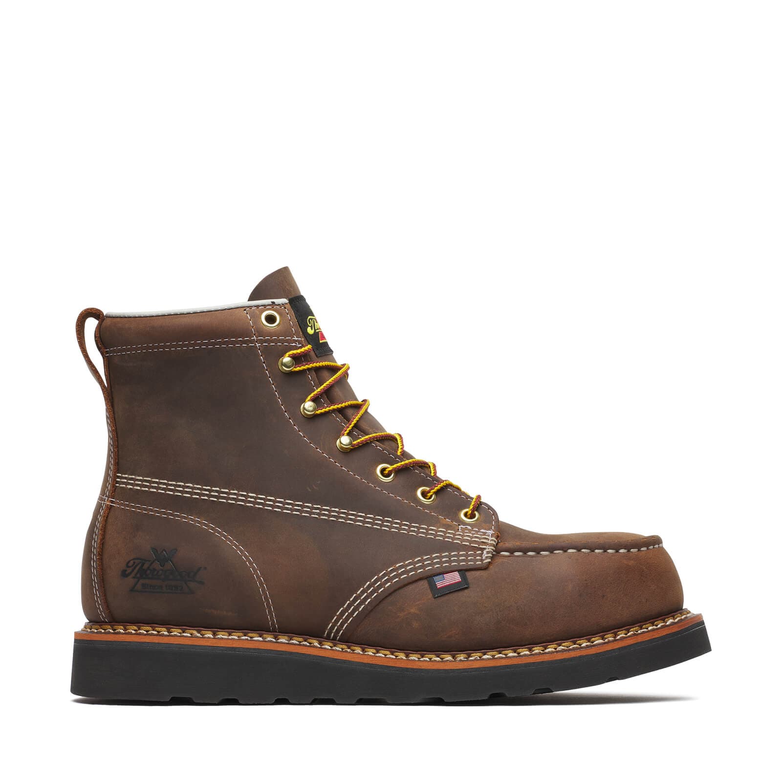Thorogood 6″ Crazy Horse Safety Toe - Men's
