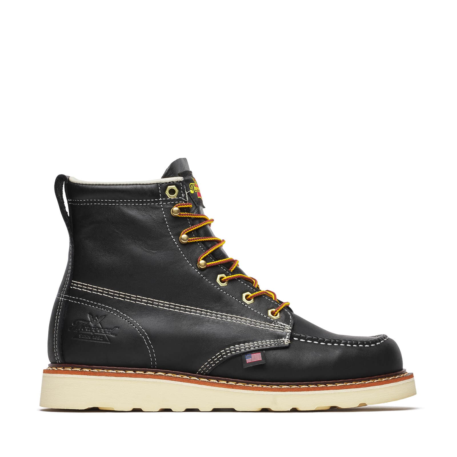 Thorogood American Heritage 6″ Black Moc Toe - Men's - Image 2
