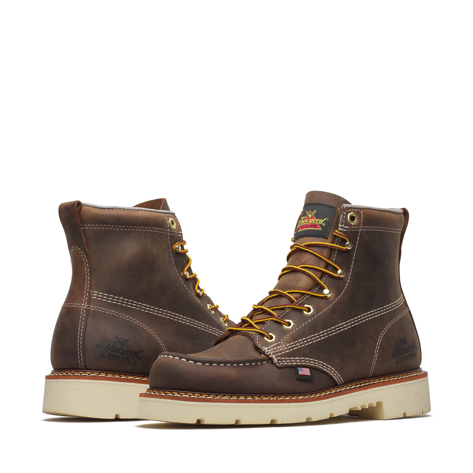 Thorogood American Heritage 6″ Crazy Horse Moc Toe 90 - Men's - Image 3