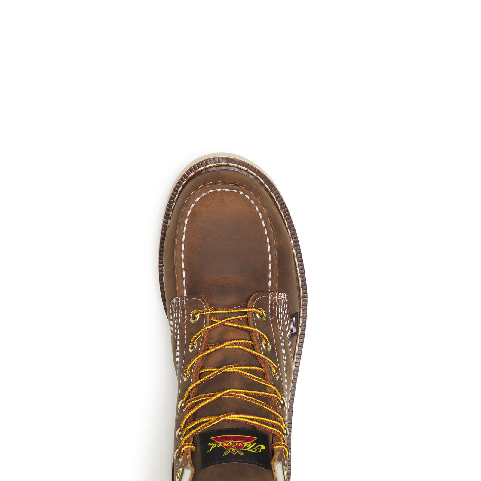 Thorogood American Heritage 6″ Steel Toe Trail Crazy Horse Moc Toe - Men's - Image 6