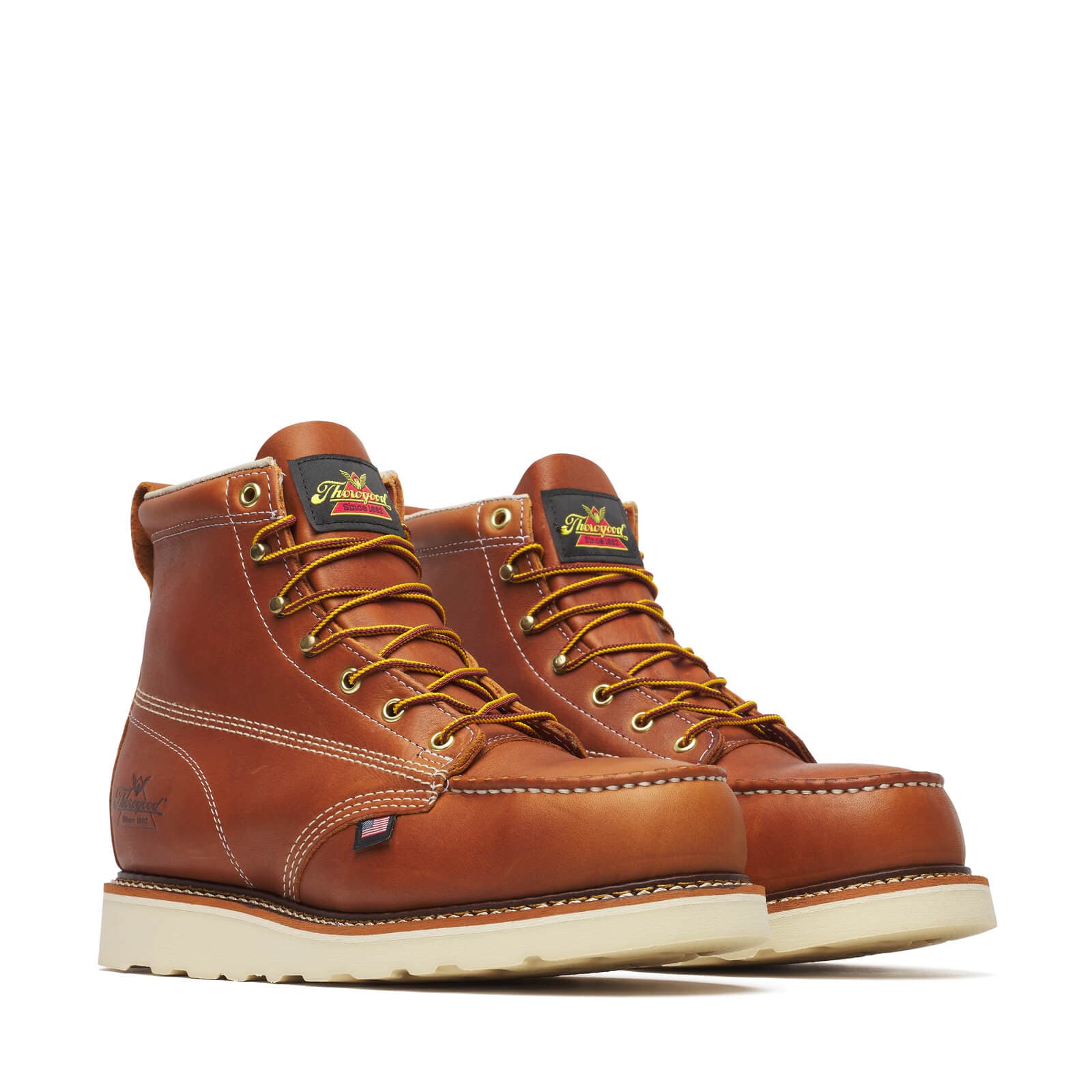 Thorogood American Heritage 6″ Tobacco Safety Toe - Men's