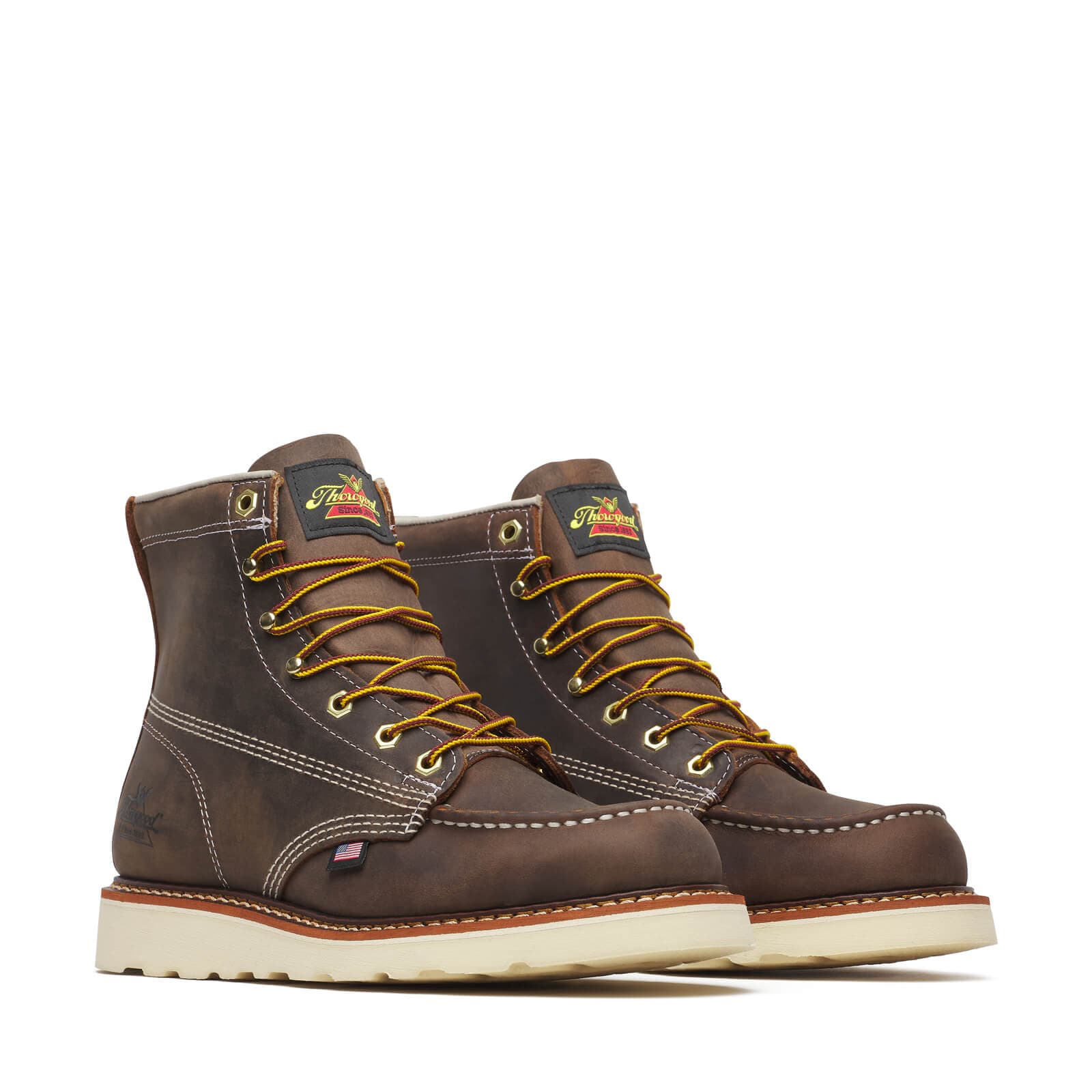 Thorogood American Heritage 6″ Trail Crazy Horse Moc Toe - Men's