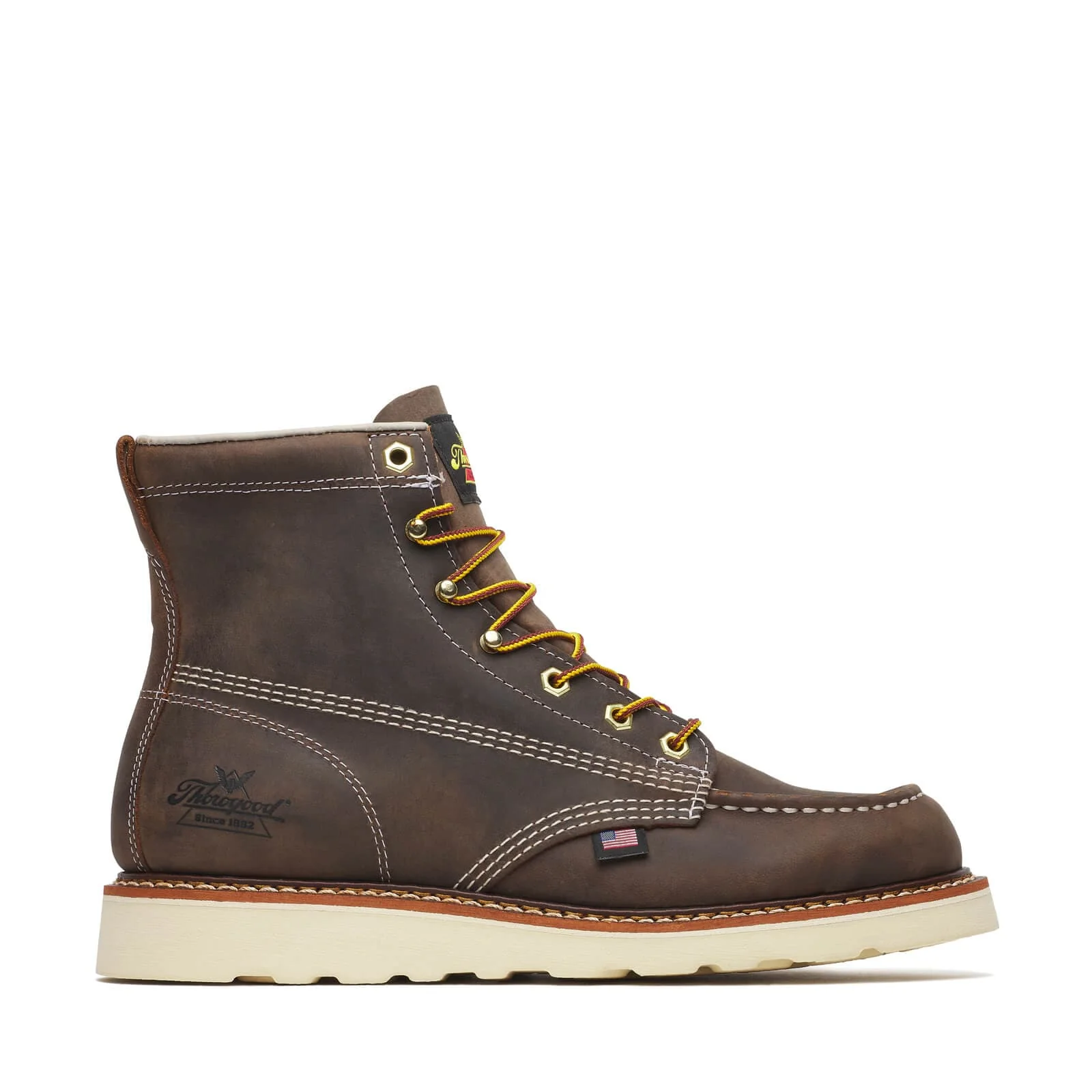 Thorogood American Heritage 6″ Trail Crazy Horse Moc Toe - Men's - Image 2