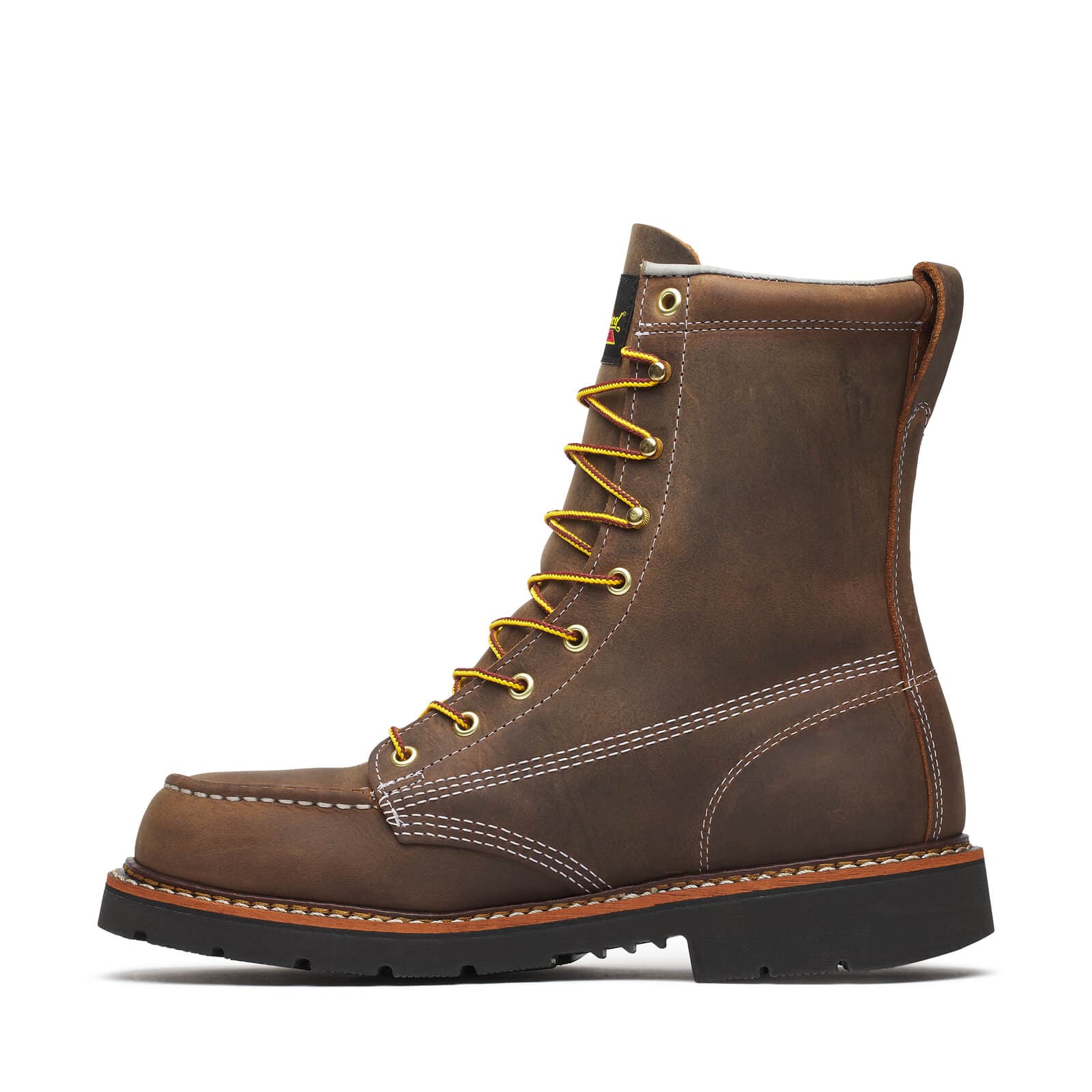 Thorogood American Heritage 8″ Crazy Horse Steel Moc Toe - Men's - Image 4