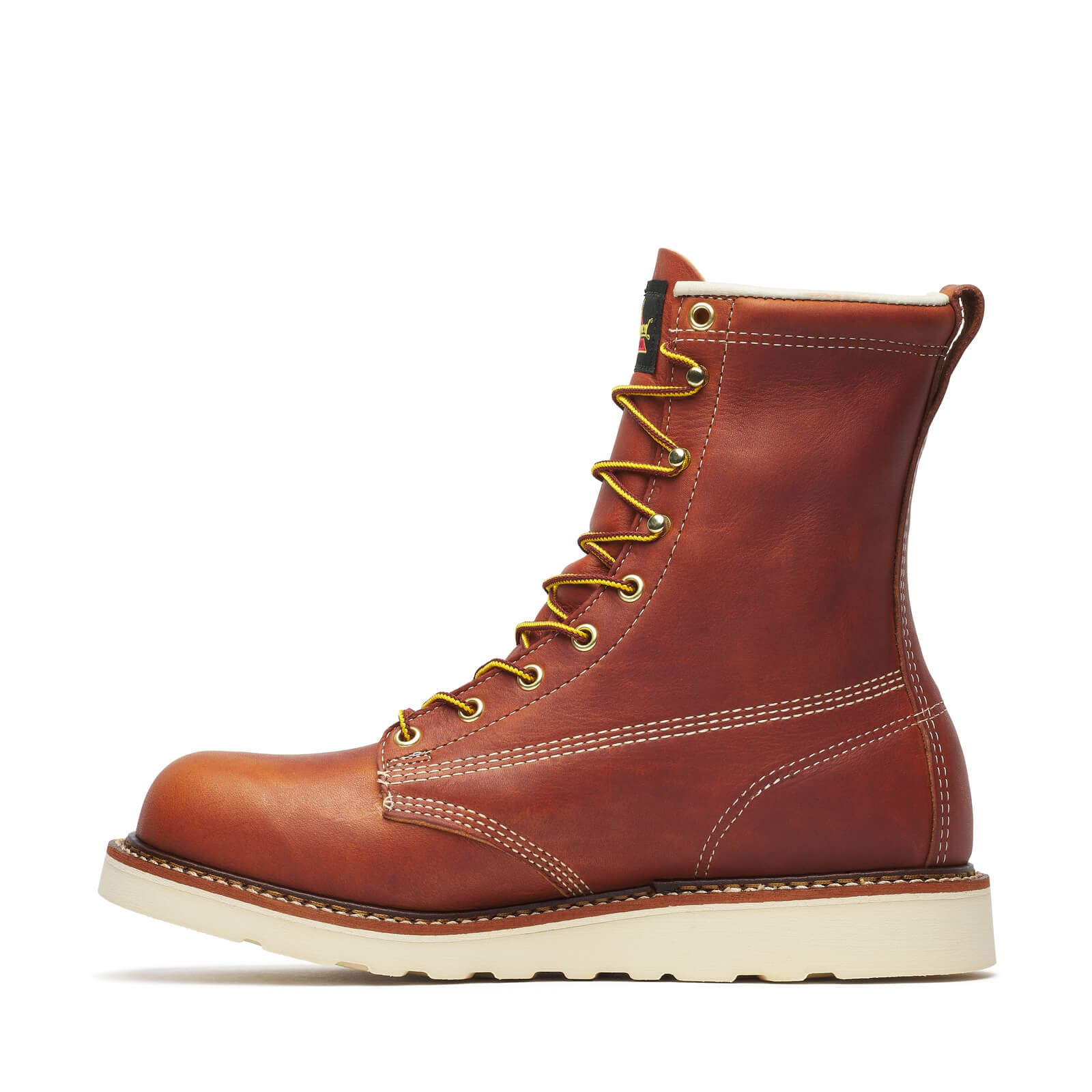 Thorogood American Heritage 8″ Tobacco Plain Toe MAXWear Wedge™ - Men's - Image 5