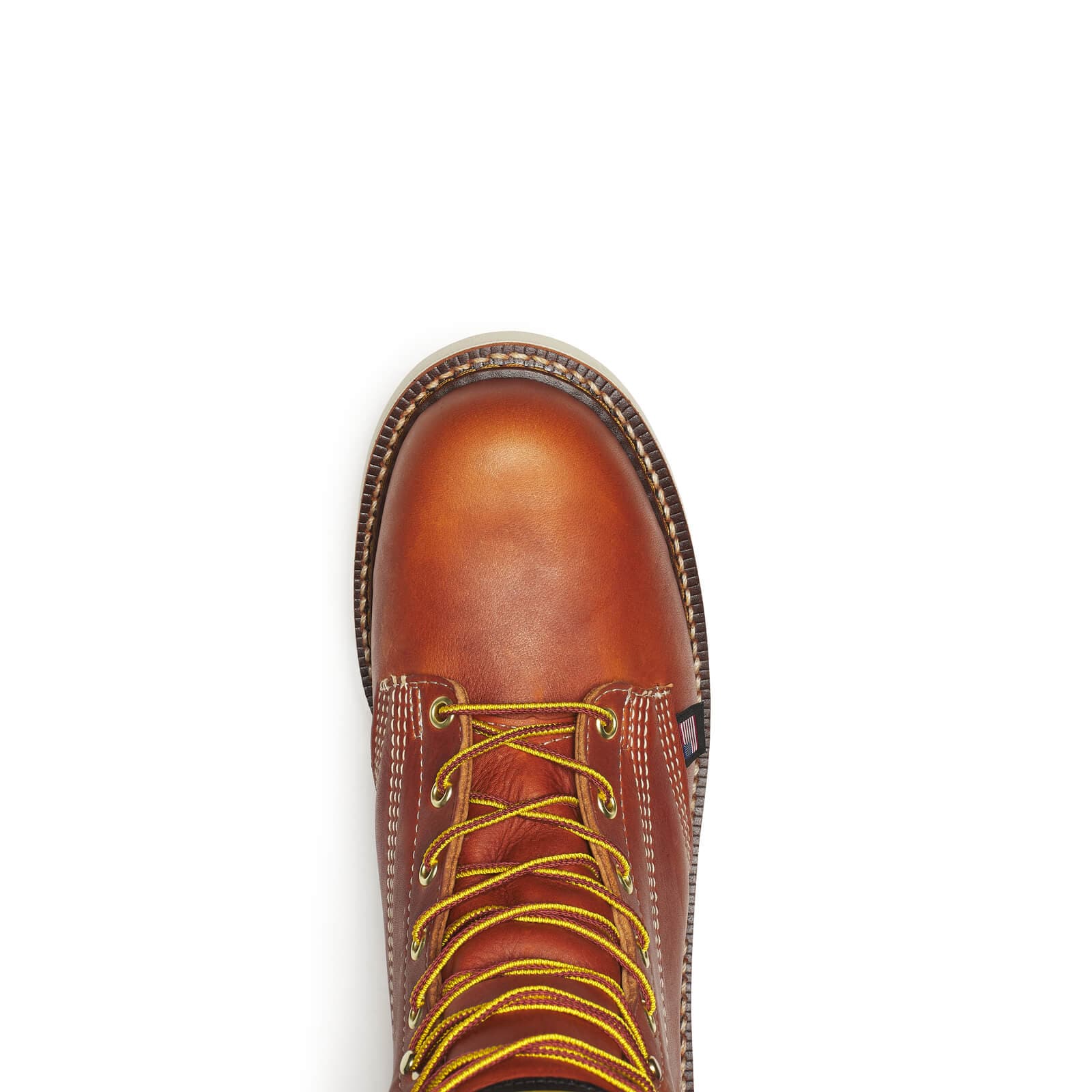 Thorogood American Heritage 8″ Tobacco Plain Toe MAXWear Wedge™ - Men's - Image 6