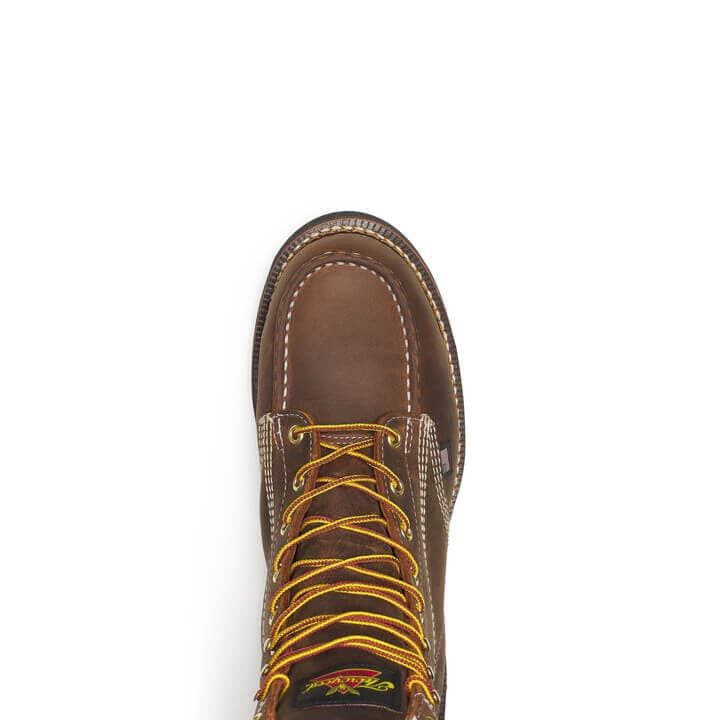 Thorogood American Heritage 8″ Trail Crazy Horse Black Heel Safety Toe - Men's - Image 6