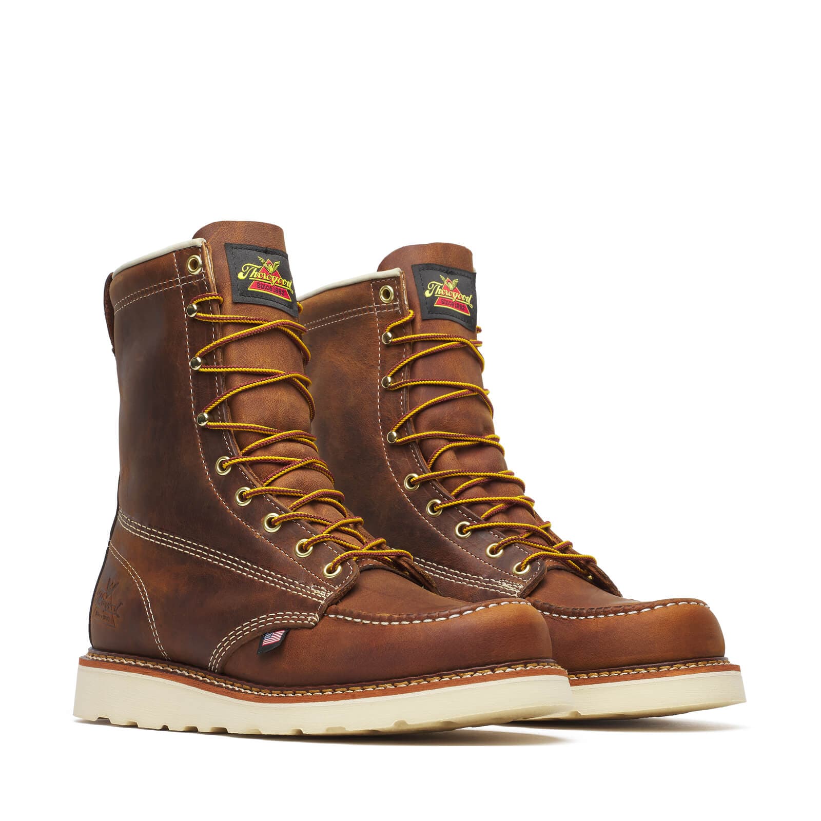Thorogood American Heritage 8″ Trail Crazy Horse Moc Toe - Men's