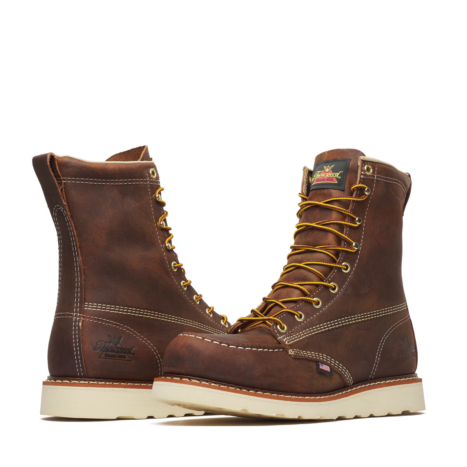 Thorogood American Heritage 8″ Trail Crazy Horse Safety Toe - Men's - Image 3