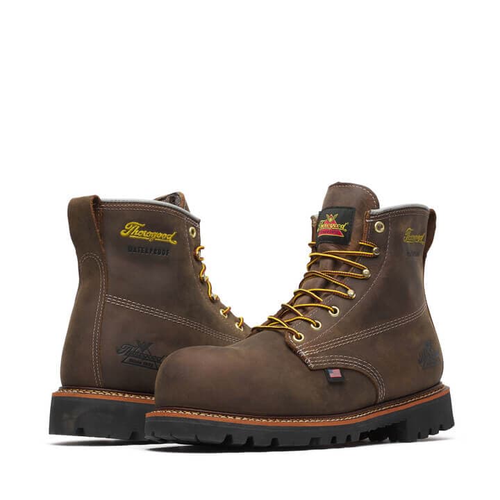 Thorogood American Legacy Series Waterproof 6” Crazyhorse Nano Toe - Men's - Image 4
