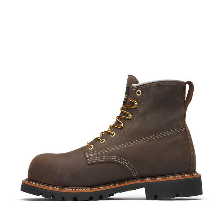 Thorogood American Legacy Series Waterproof 6” Crazyhorse Nano Toe - Men's - Image 5
