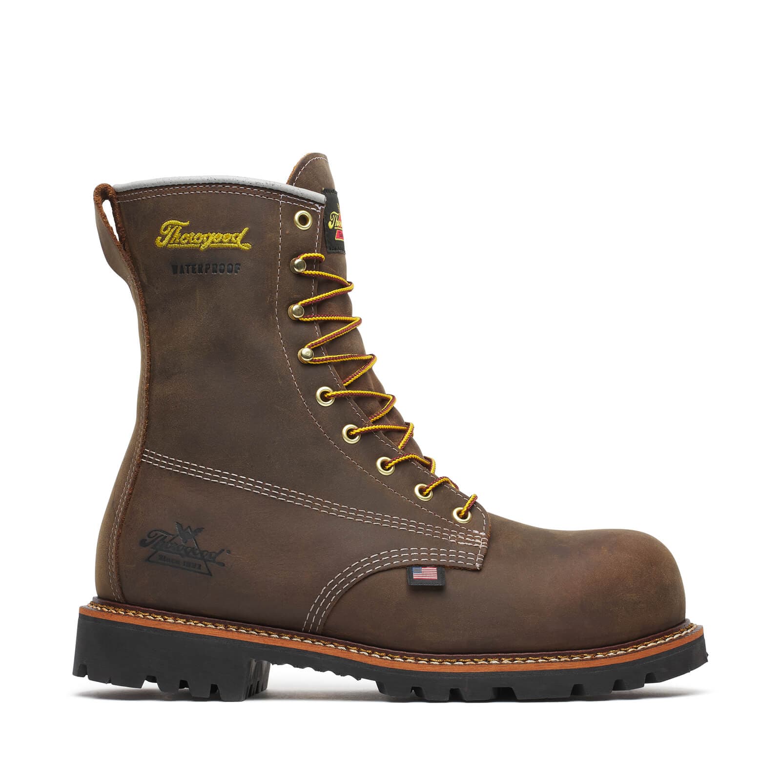 Thorogood American Legacy Series Waterproof 8” Crazyhorse Nano Toe - Men's - Image 2
