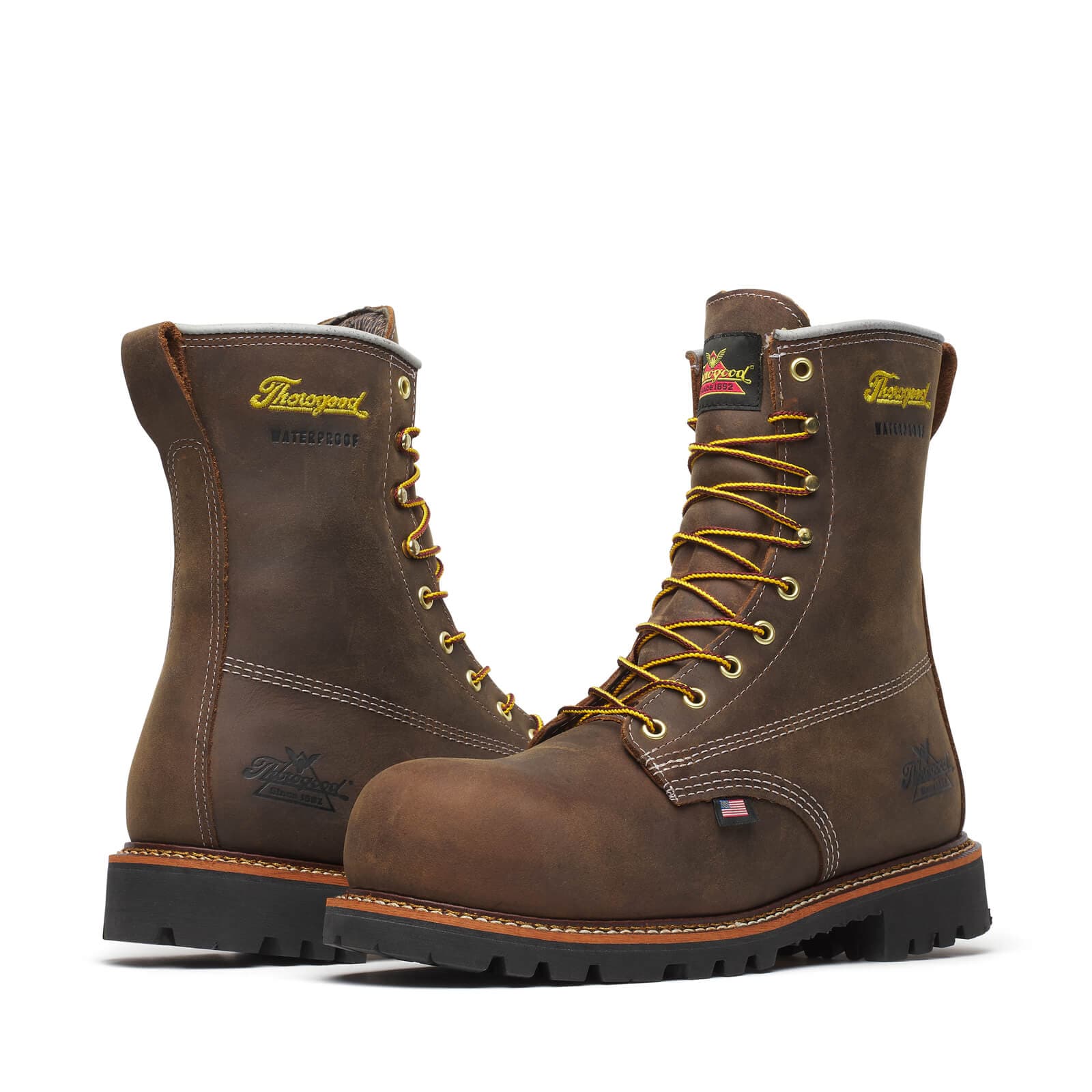 Thorogood American Legacy Series Waterproof 8” Crazyhorse Nano Toe - Men's - Image 3