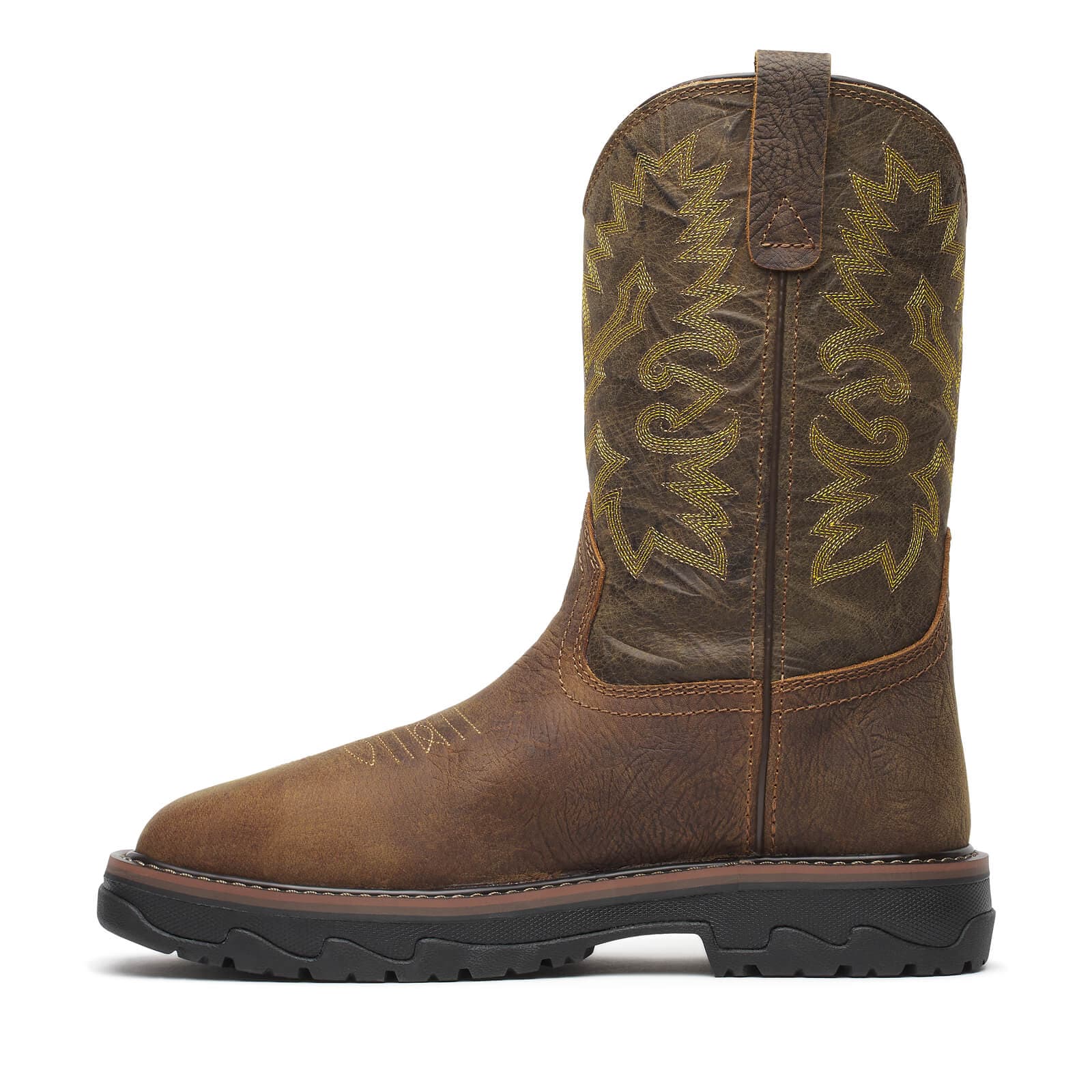 Thorogood Buffalo Ridge WP 11″ Brown/Sage Nano Sq Toe - Men's - Image 4