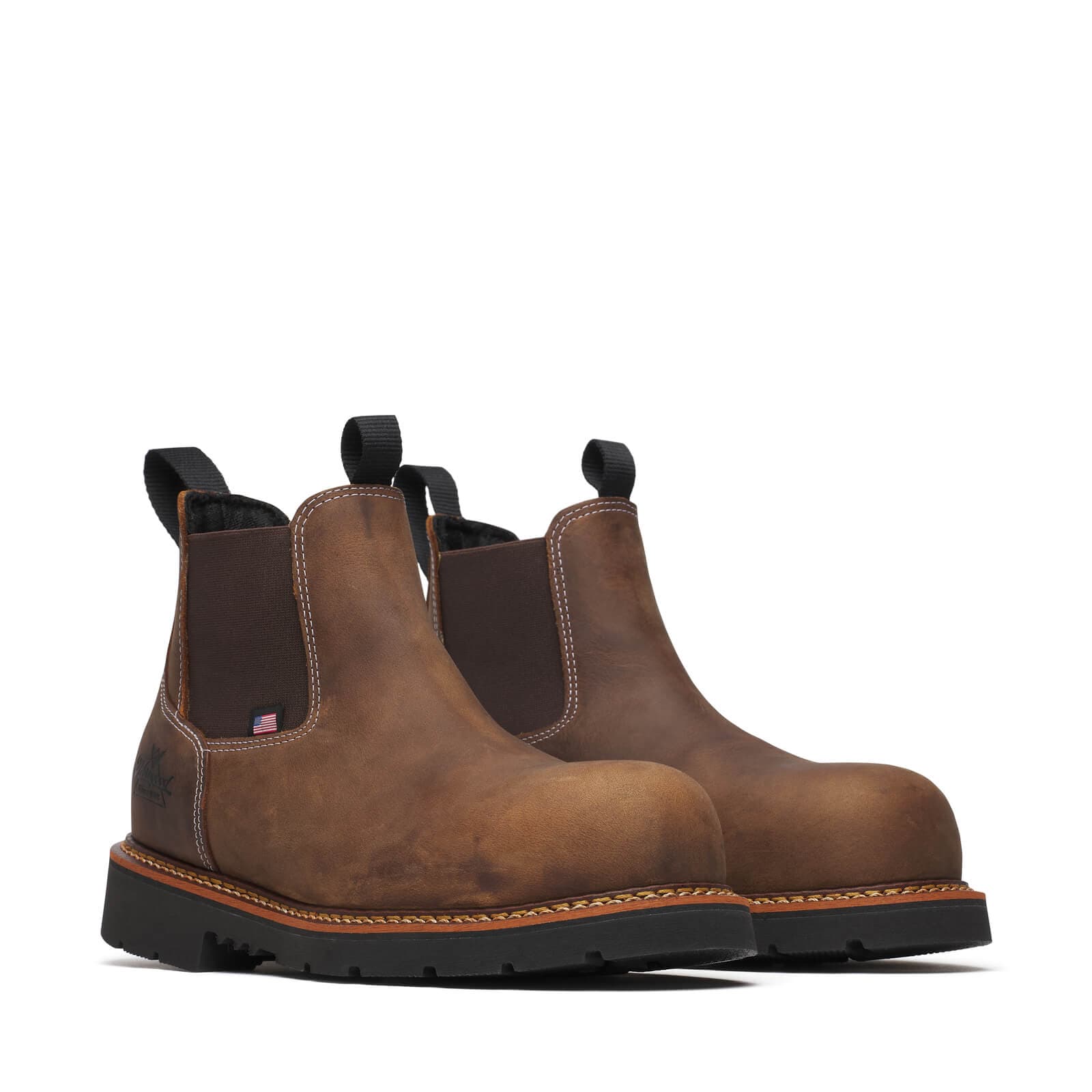 Thorogood Chelsea Crazy Horse Nano Round Toe - Men's