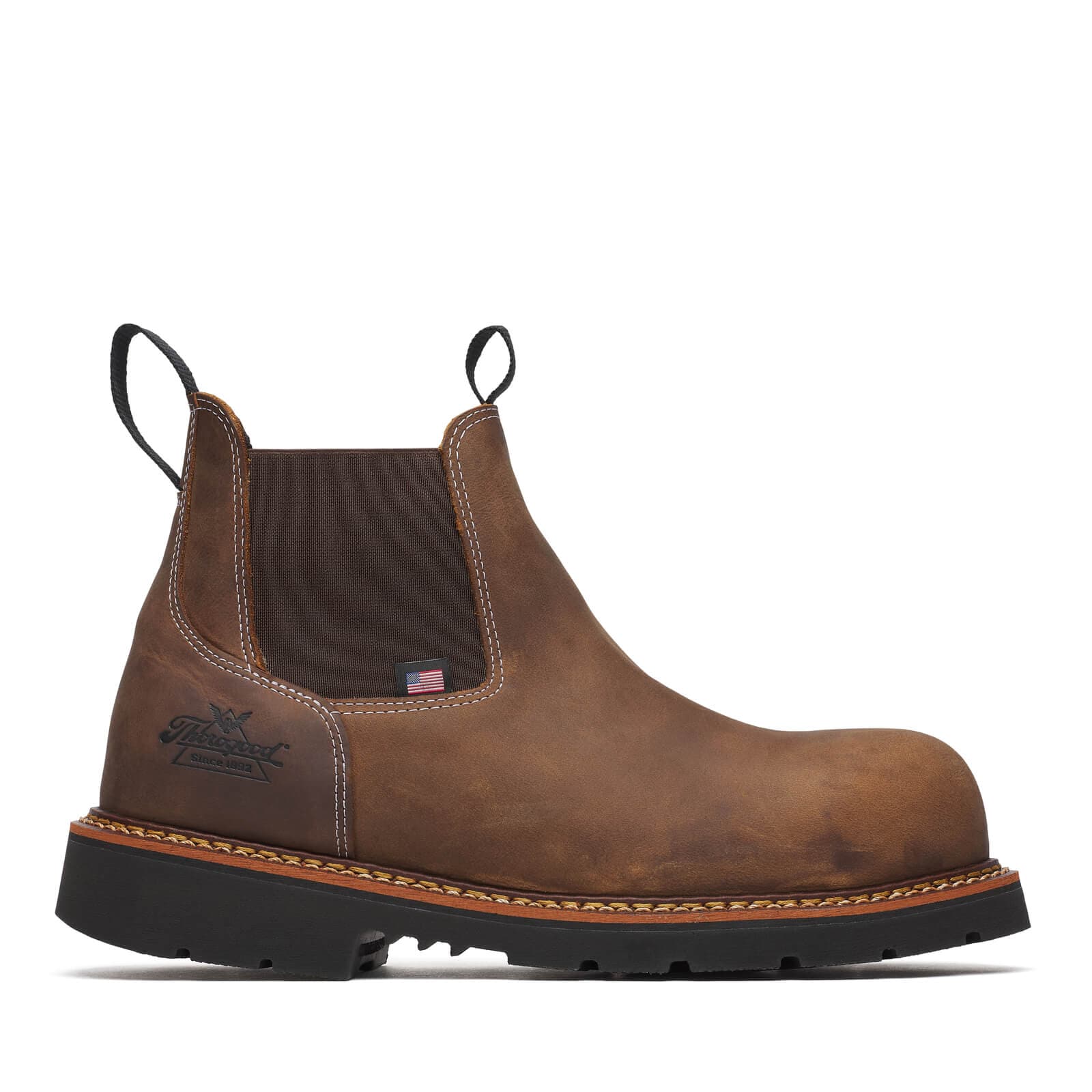 Thorogood Chelsea Crazy Horse Nano Round Toe - Men's - Image 2