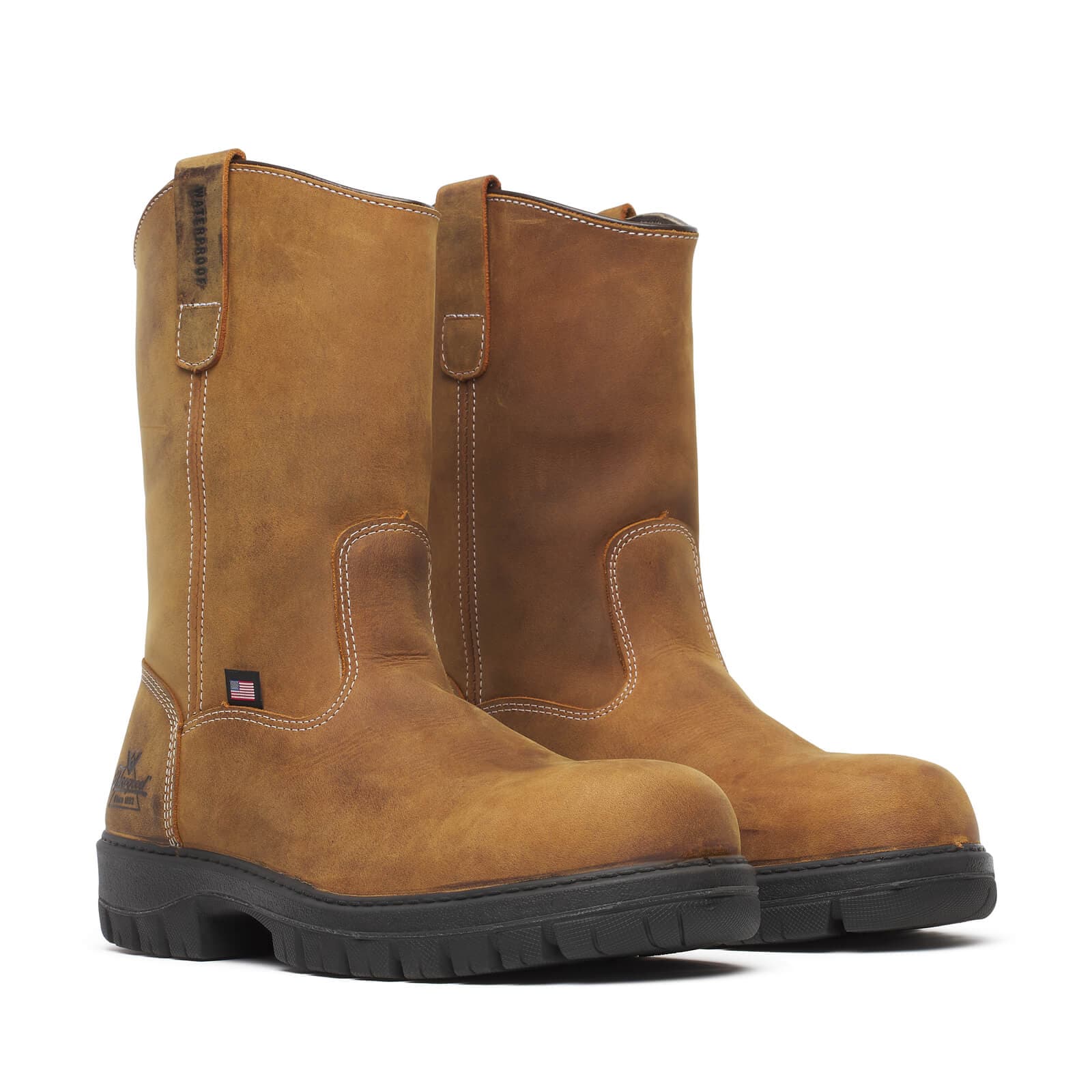 Thorogood Genesis Series 11″ Chestnut Nano Safety Toe Waterproof - Men's - Image 2