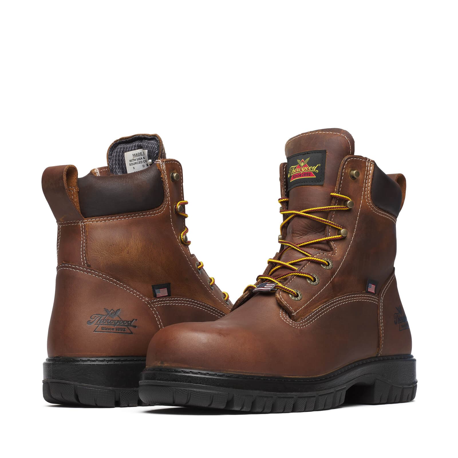 Thorogood Genesis Series 6″ Bourbon Nano Round Toe - Men's - Image 3
