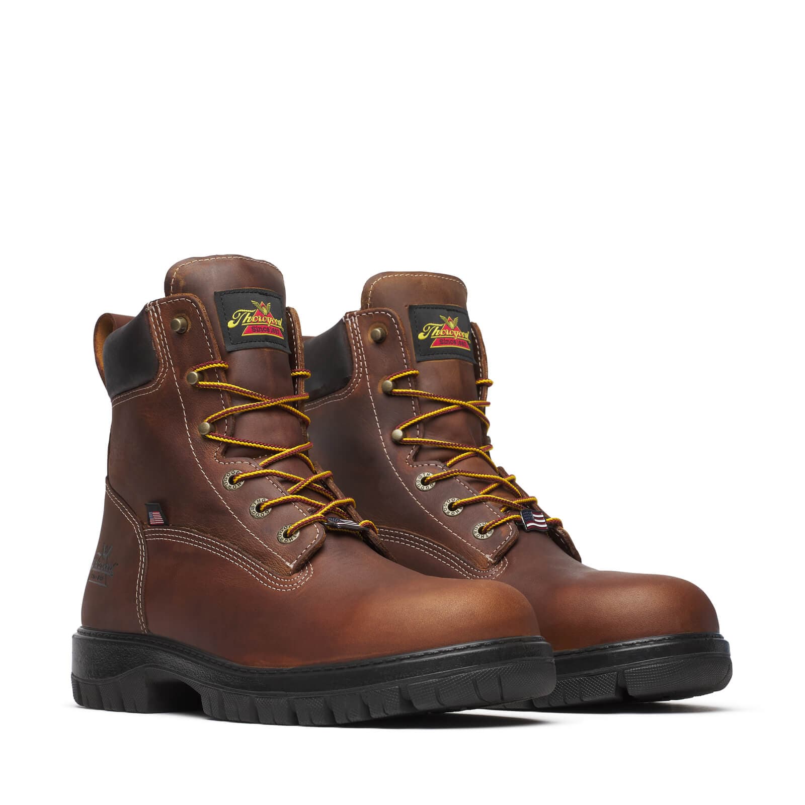 Thorogood Genesis Series 6″ Bourbon Round Toe - Men's