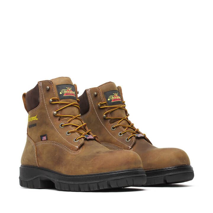 Thorogood Genesis Series 6″ Chestnut Nano Safety Toe Waterproof - Men's - Image 2