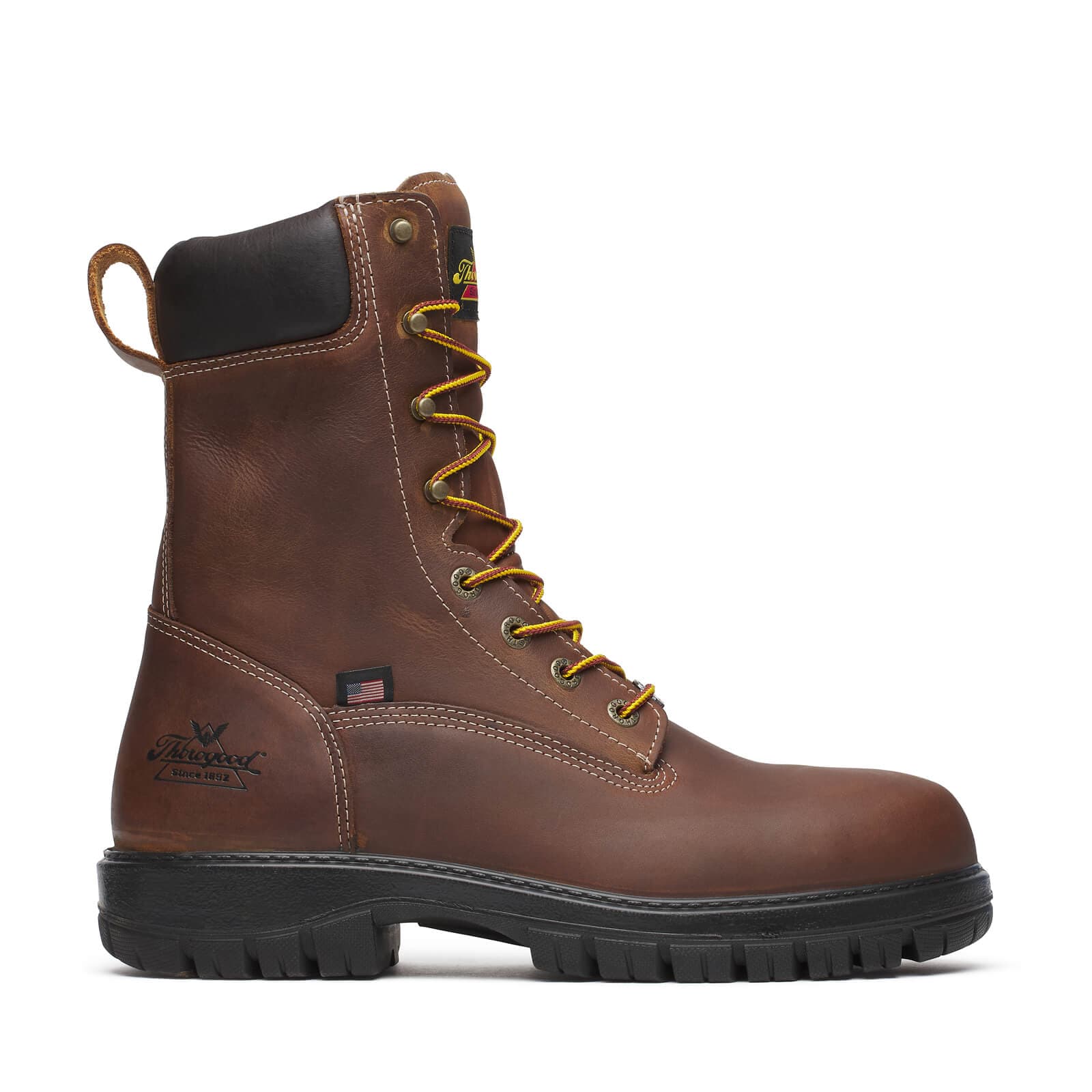 Thorogood Genesis Series 8″ Bourbon Nano Round Toe - Men's - Image 3