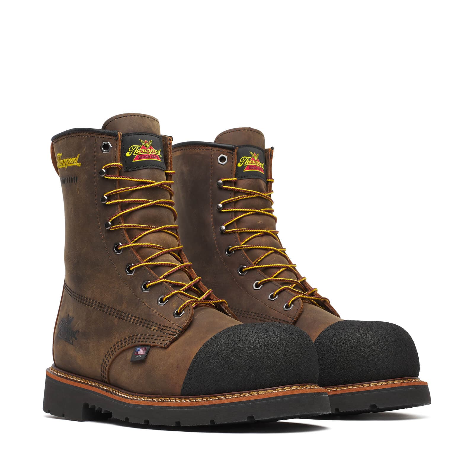 Thorogood Hammerhead 8″ Crazy Horse Nano Toe - Men's - Image 2