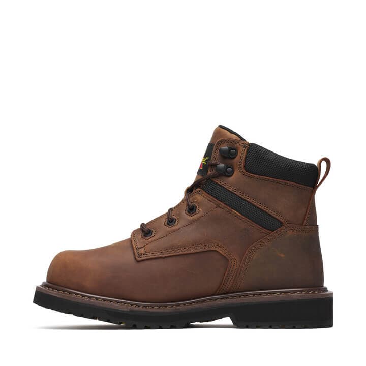 Thorogood Jobsite Series 6″ Crazy Horse Waterproof Safety Toe - Men's - Image 5