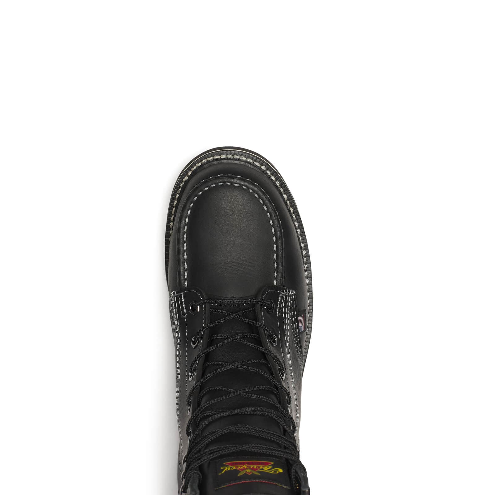 Thorogood Midnight Series 8″ Black Moc Safety Toe - Men's - Image 6