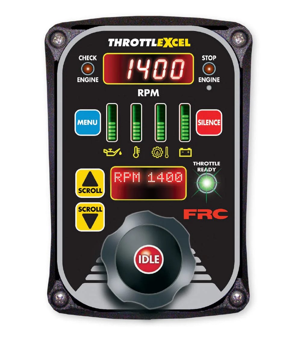 ThrottleXcel Engine Throttle with Display and Monitoring System