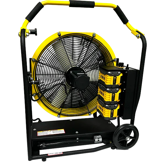 VS1.3 Dewalt Platform Battery Powered Fan - Image 2