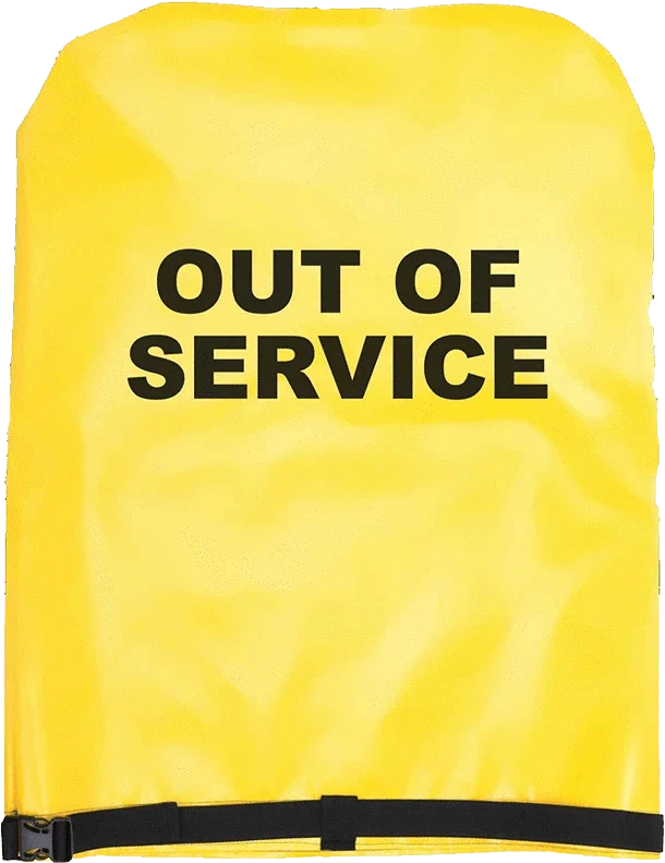 Clearance Yellow Hydrant Cover
