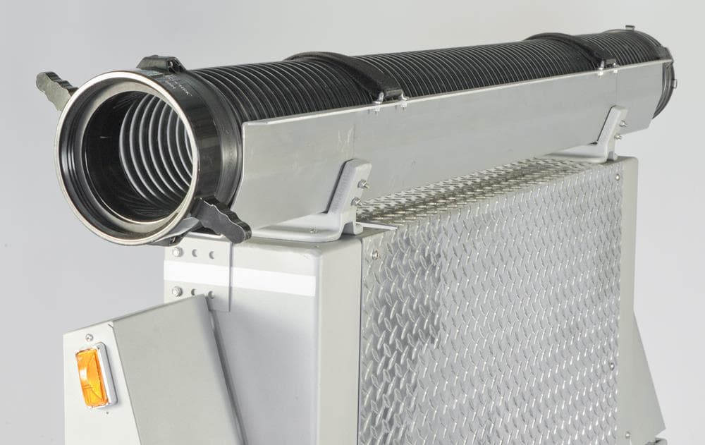 Ziamatic Horizontal Hard Suction Mount - 10' Solid Tray - Image 2