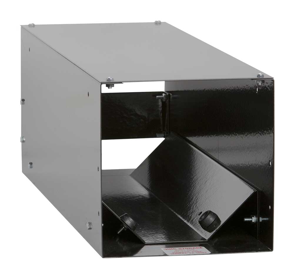 Ziamatic Horizontal Steel QUIC-STORAGE Rack - Black