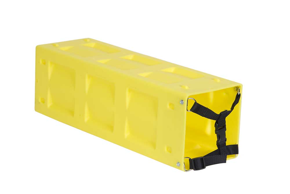 Ziamatic Plastic QUIC-STORAGE Rack - Yellow - Image 2