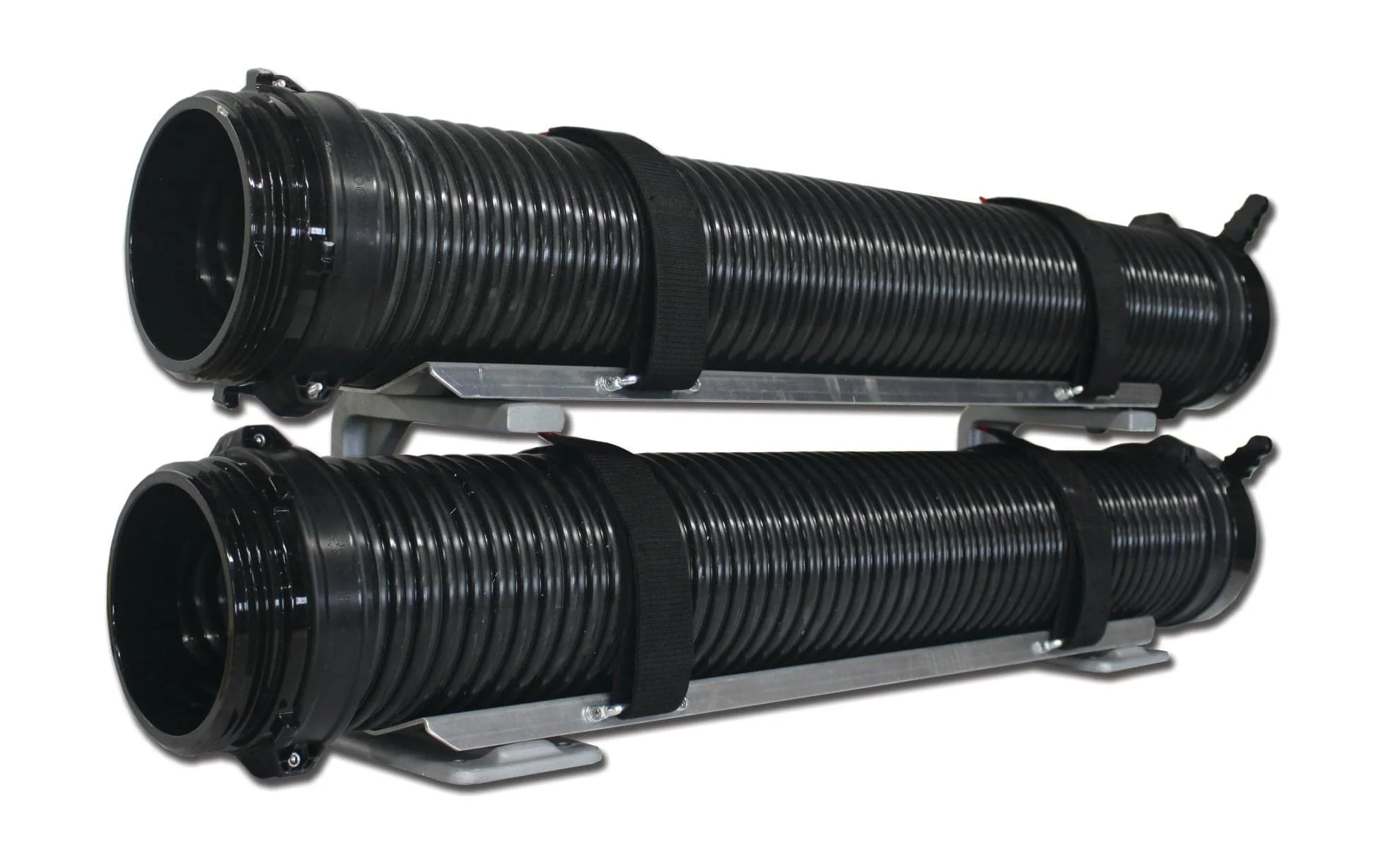 Ziamatic Vertical Hard Suction Mount - Two 10' Solid Trays