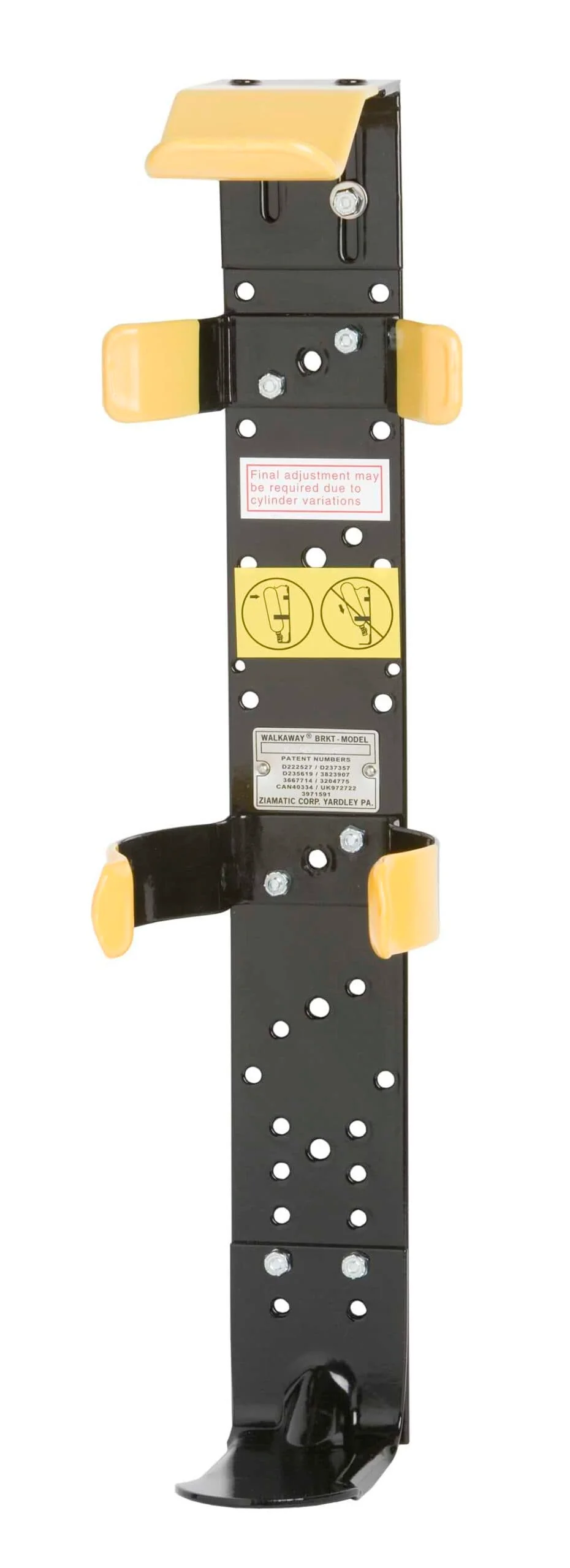 Ziamatic WALKAWAY Bracket for 4500/5500 PSI Cylinders