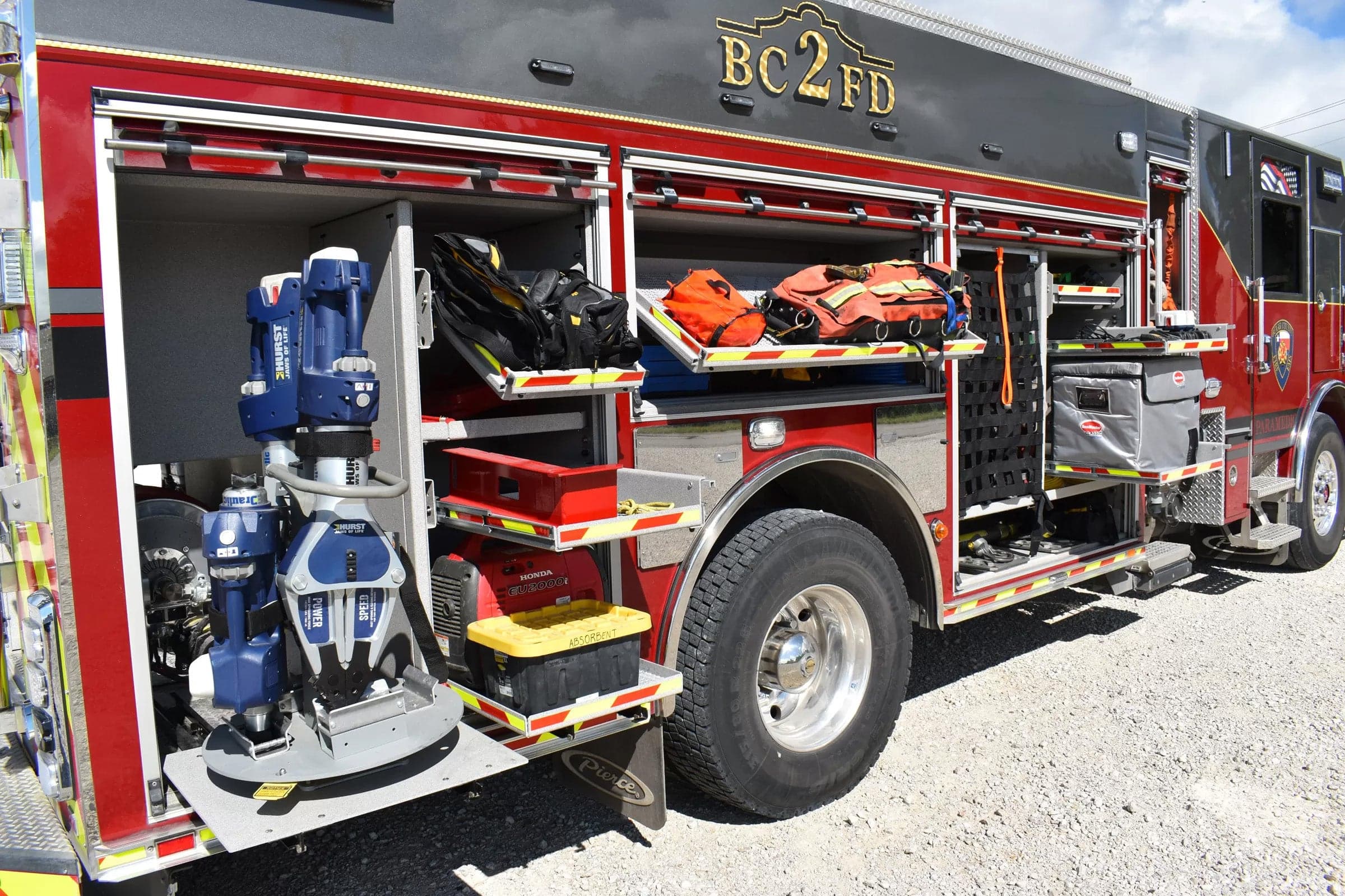 Zico Multiple Extrication Tool Holder with Ram Mount - Image 2